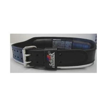 Schiek Sports Schiek Sports S-J2014M 4 in. Black Leather Jay Cutler Signature Belt-M S-J2014M